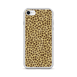 iPhone SE Yellow Leopard Print iPhone Case by Design Express