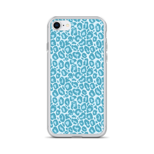 iPhone SE Teal Leopard Print iPhone Case by Design Express