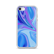 iPhone SE Purple Blue Watercolor iPhone Case by Design Express