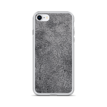 iPhone SE Soft Grey Fur Print iPhone Case by Design Express