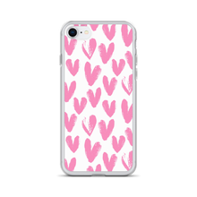 iPhone SE Pink Heart Pattern iPhone Case by Design Express
