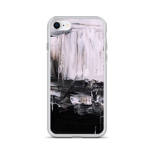 iPhone SE Black & White Abstract Painting iPhone Case by Design Express