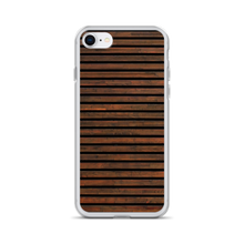 iPhone SE Horizontal Brown Wood iPhone Case by Design Express