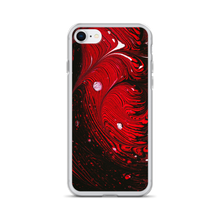 iPhone SE Black Red Abstract iPhone Case by Design Express