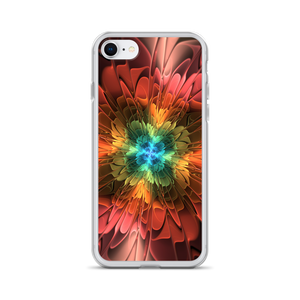 iPhone SE Abstract Flower 03 iPhone Case by Design Express