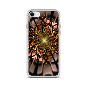 iPhone SE Abstract Flower 02 iPhone Case by Design Express