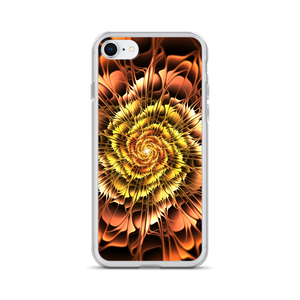 iPhone SE Abstract Flower 01 iPhone Case by Design Express