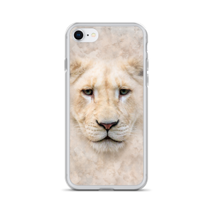 iPhone SE White Lion iPhone Case by Design Express