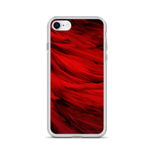 iPhone SE Red Feathers iPhone Case by Design Express