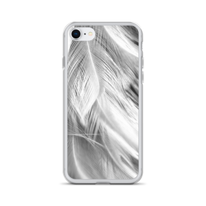 iPhone SE White Feathers iPhone Case by Design Express
