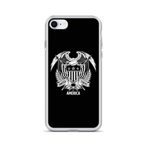 iPhone SE United States Of America Eagle Illustration Reverse iPhone Case iPhone Cases by Design Express