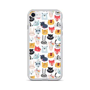 iPhone SE Funny Animal Pattern iPhone Case by Design Express