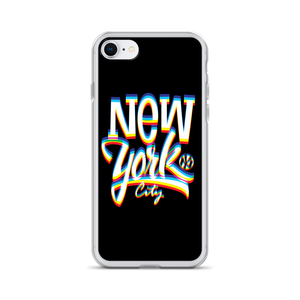 iPhone SE New York City Glitch iPhone Case by Design Express