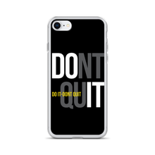 iPhone SE Do It, Don't Quit (Motivation) iPhone Case by Design Express