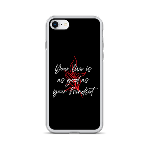 iPhone SE Your life is as good as your mindset iPhone Case by Design Express