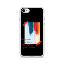 iPhone SE Rainbow iPhone Case Black by Design Express