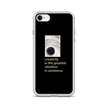 iPhone SE Creativity is the greatest rebellion in existence iPhone Case by Design Express