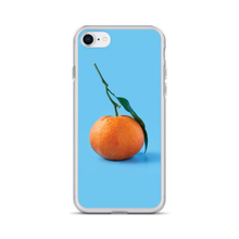 iPhone SE Orange on Blue iPhone Case by Design Express