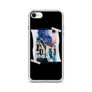 iPhone SE Nothing is more abstarct than reality iPhone Case by Design Express