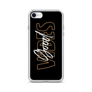 iPhone SE Good Vibes Typo iPhone Case by Design Express