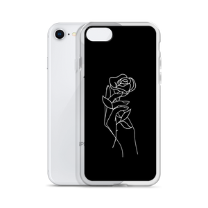 Rose in Hand iPhone Case by Design Express