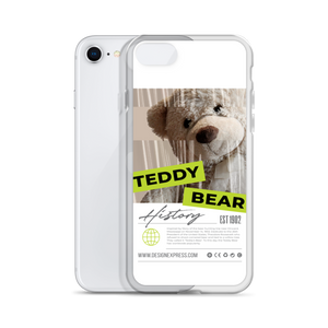 Teddy Bear Hystory iPhone Case by Design Express