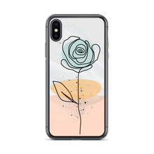 iPhone X/XS Pasty Flower Line iPhone Case by Design Express