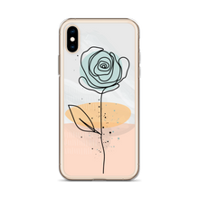 Pasty Flower Line iPhone Case by Design Express