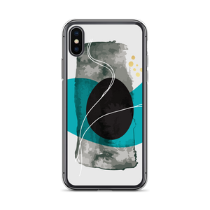 iPhone X/XS Composition Abstract Art iPhone Case by Design Express