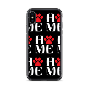 iPhone X/XS Home (Pet Lover) Funny Pattern iPhone Case by Design Express