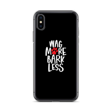 iPhone X/XS Wag More Bark Less (Dog lover) Funny iPhone Case by Design Express