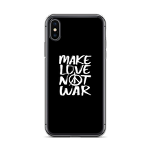 iPhone X/XS Make Love Not War (Funny) iPhone Case by Design Express