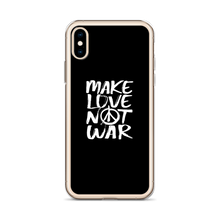 Make Love Not War (Funny) iPhone Case by Design Express