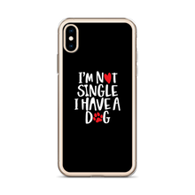 I'm Not Single, I Have A Dog (Dog Lover) Funny iPhone Case by Design Express