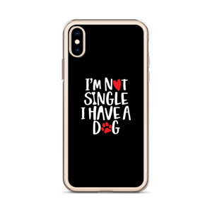 I'm Not Single, I Have A Dog (Dog Lover) Funny iPhone Case by Design Express