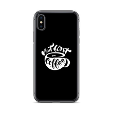 iPhone X/XS But First Coffee (Coffee Lover) Funny iPhone Case by Design Express