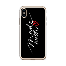 Made With Love (Funny) iPhone Case by Design Express