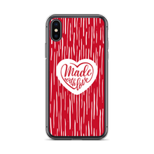 iPhone X/XS Made With Love (Heart) iPhone Case by Design Express