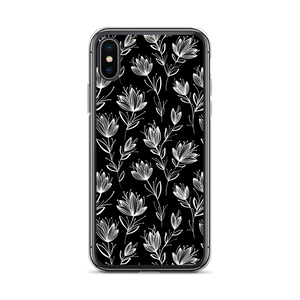 iPhone X/XS Leaf Line Pattern iPhone Case by Design Express