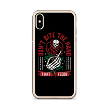 Don't Bite The Hand That Feeds iPhone Case by Design Express