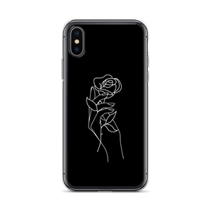 iPhone X/XS Rose in Hand iPhone Case by Design Express