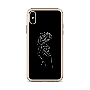 Rose in Hand iPhone Case by Design Express