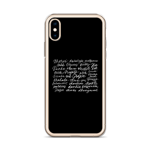 Thank You Various Language iPhone Case by Design Express