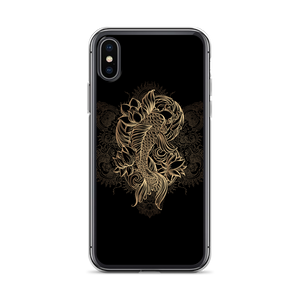 iPhone X/XS Gold Koi Fish iPhone Case by Design Express