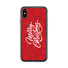 iPhone X/XS Merry Christmas iPhone Case by Design Express