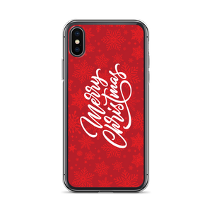 iPhone X/XS Merry Christmas iPhone Case by Design Express