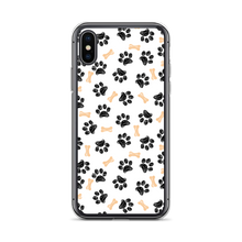 iPhone X/XS Dog Paws and Bones Pattern Pattern iPhone Case by Design Express