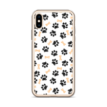 Dog Paws and Bones Pattern Pattern iPhone Case by Design Express