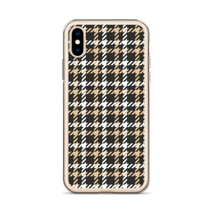 Houndstooth Small Pattern iPhone Case by Design Express