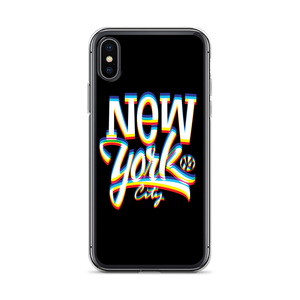 iPhone X/XS New York City Glitch iPhone Case by Design Express